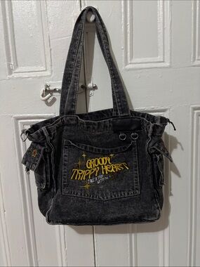 Groovy Trippy Heart Bag
